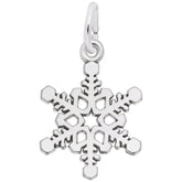Sterling Silver Snowflake Charm